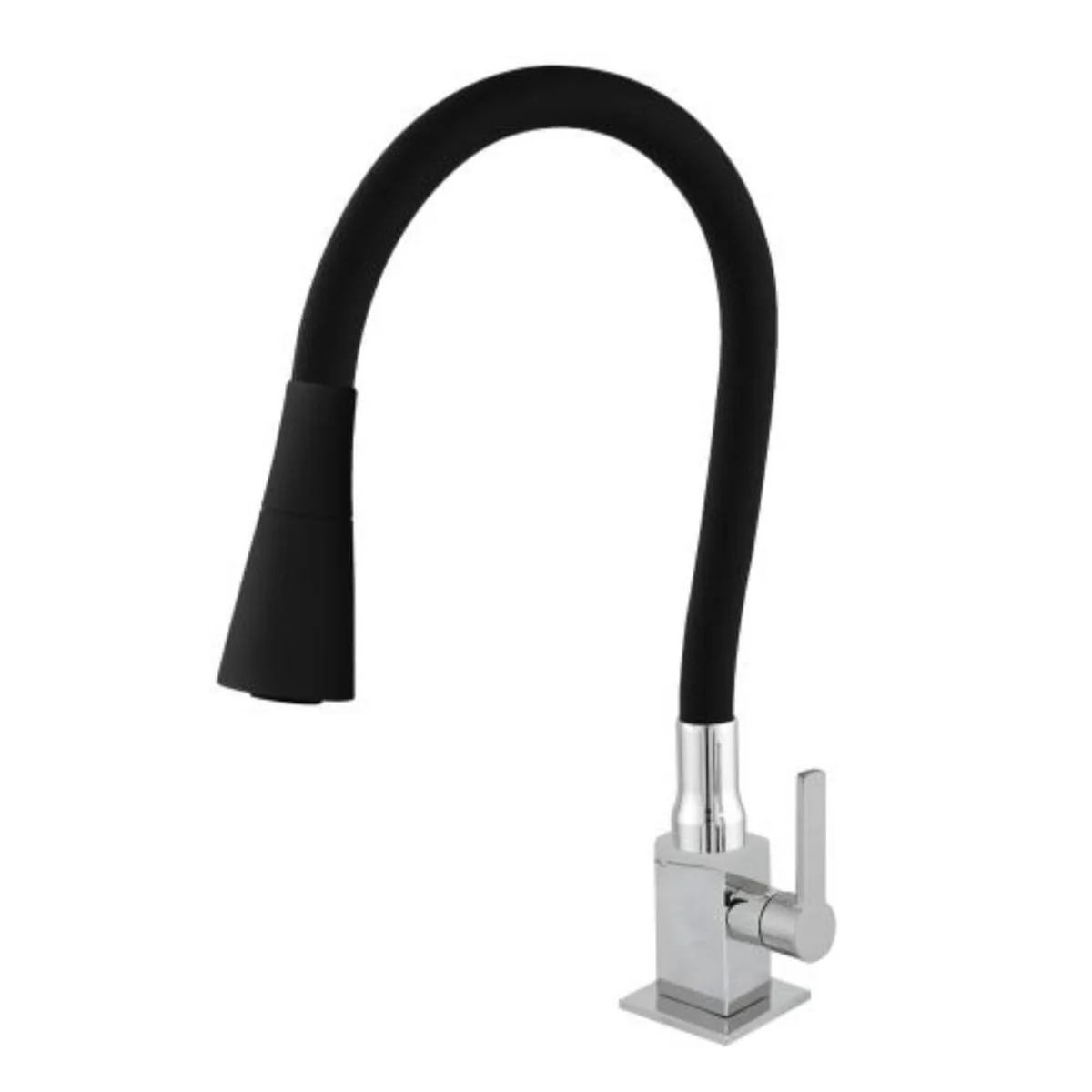Torneira para Cozinha Mesa 1/4V Bica Alta Cromado Double C55 - imagem 1