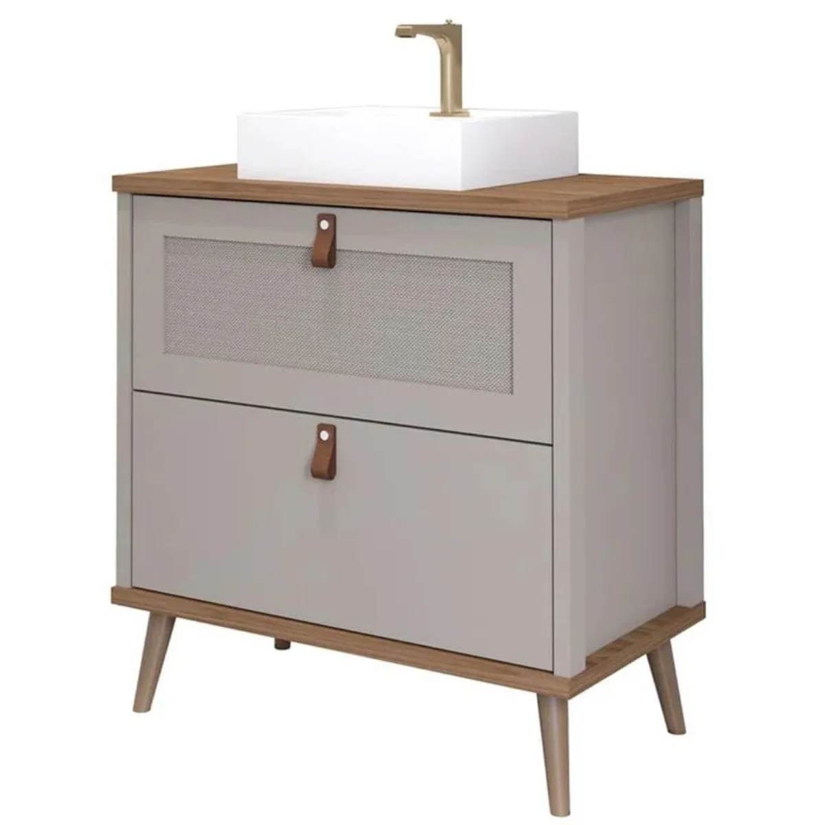 Gabinete para Banheiro Veneto 61,4cm MGM Móveis - imagem 1