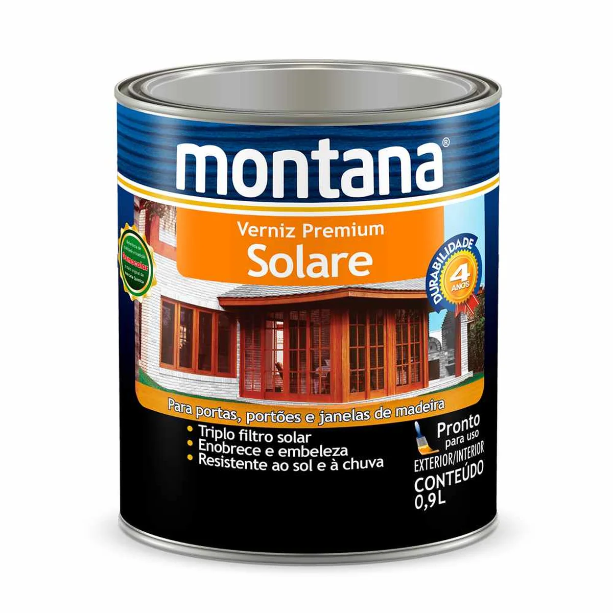 Verniz Sintético Acetinado Imbuia Solare Montana - imagem 1