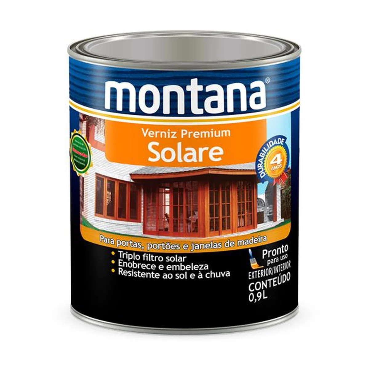 Verniz Sintético Brilhante Imbuia Solare Montana - imagem 1