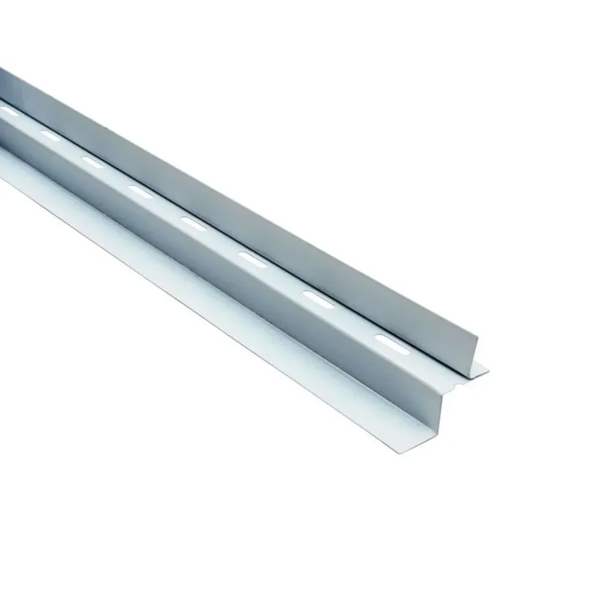 Tabica Perfurada Aço Branca 40x48mm 3m Multiperfil - imagem 1