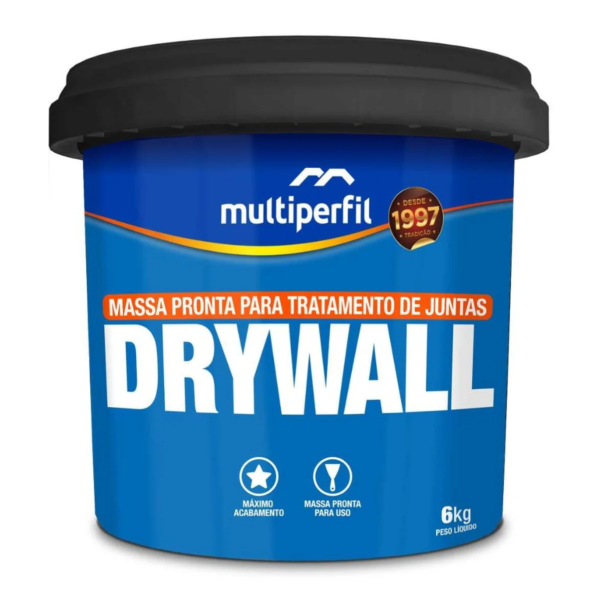 Massa para Acabamento de Drywall 6Kg Multiperfil - imagem 1