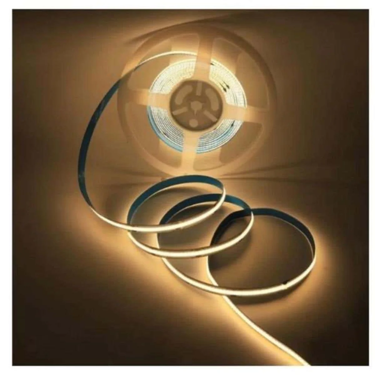 Fita LED 8W 4000K Luz Neutra 12V 5m IP20 580lm IRC95 Mundial Lux - imagem 1
