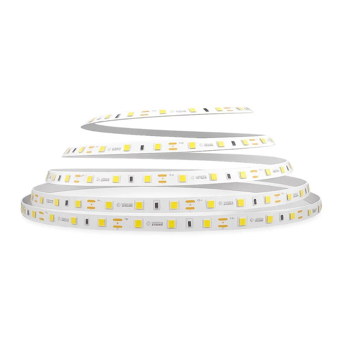 Fita LED 18W 3000K Luz Amarela 12V 5 Metros IP20 LM2445 Luminatti - imagem 1