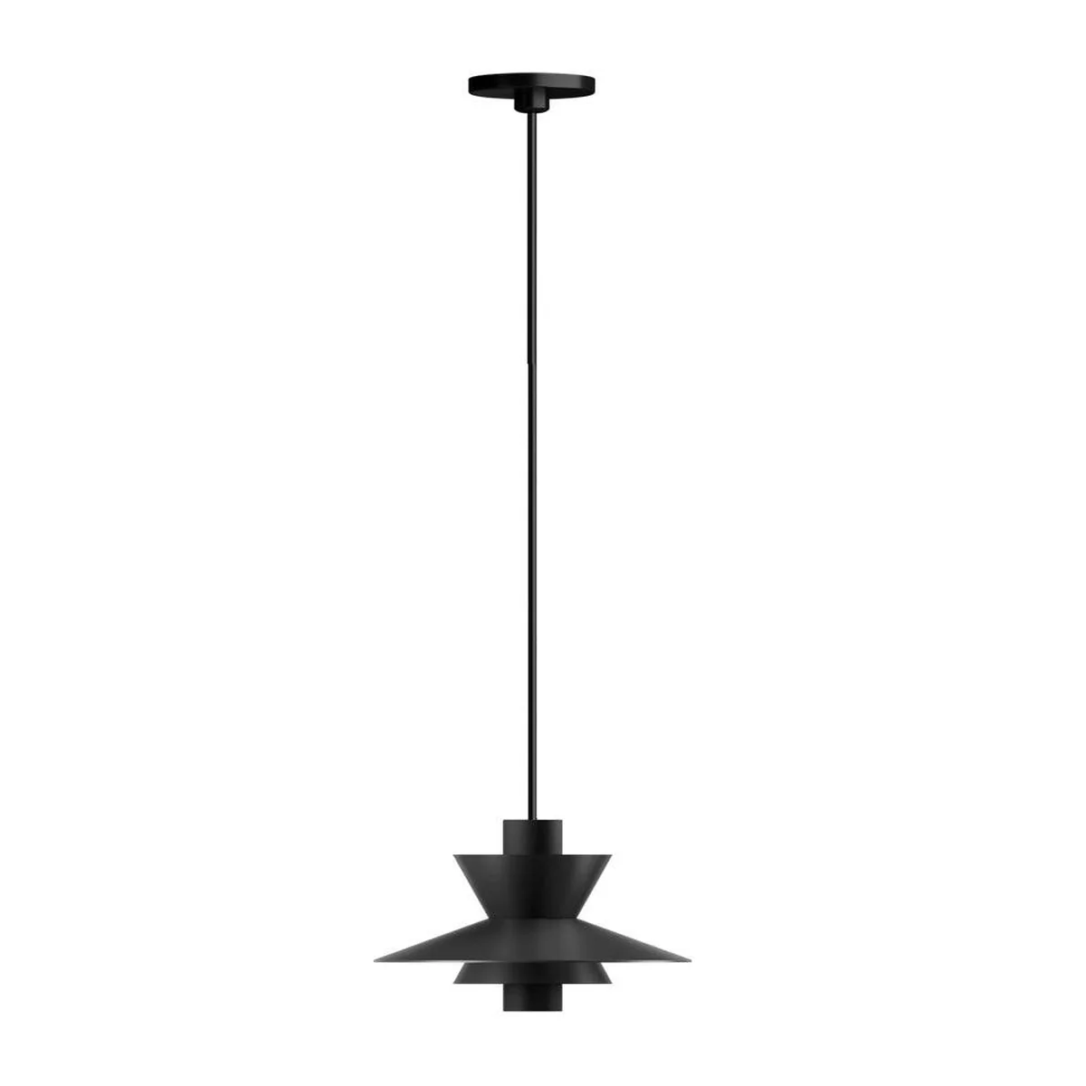Pendente Colibri Preto 5W 2700K Luz Amarela 15cm PD02045LED27 Newline - imagem 1