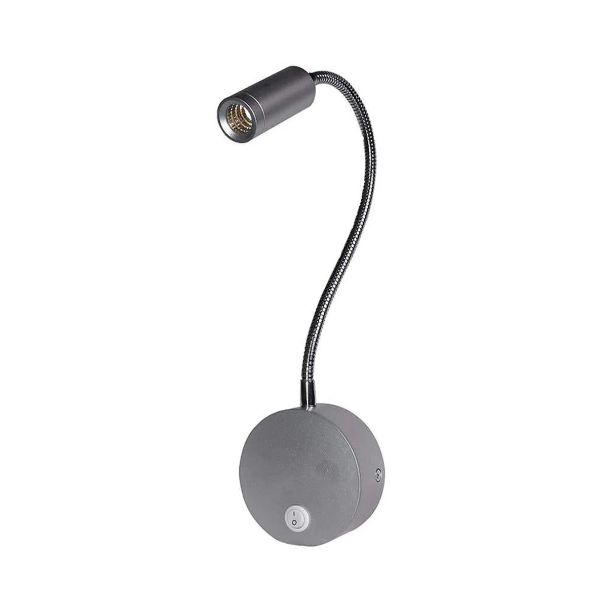 Arandela Articulável Preta 3W Bivolt 3000K Luz Amarela AR1302 Newline - imagem 1