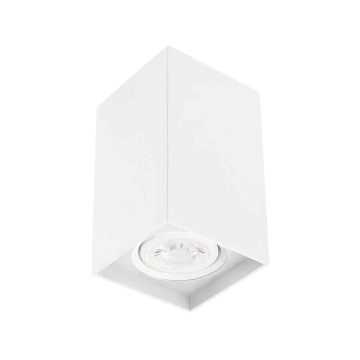 Spot Sobrepor Lisse II Branco Para Lâmpada PAR20 Quadrada Newstandard - imagem 1