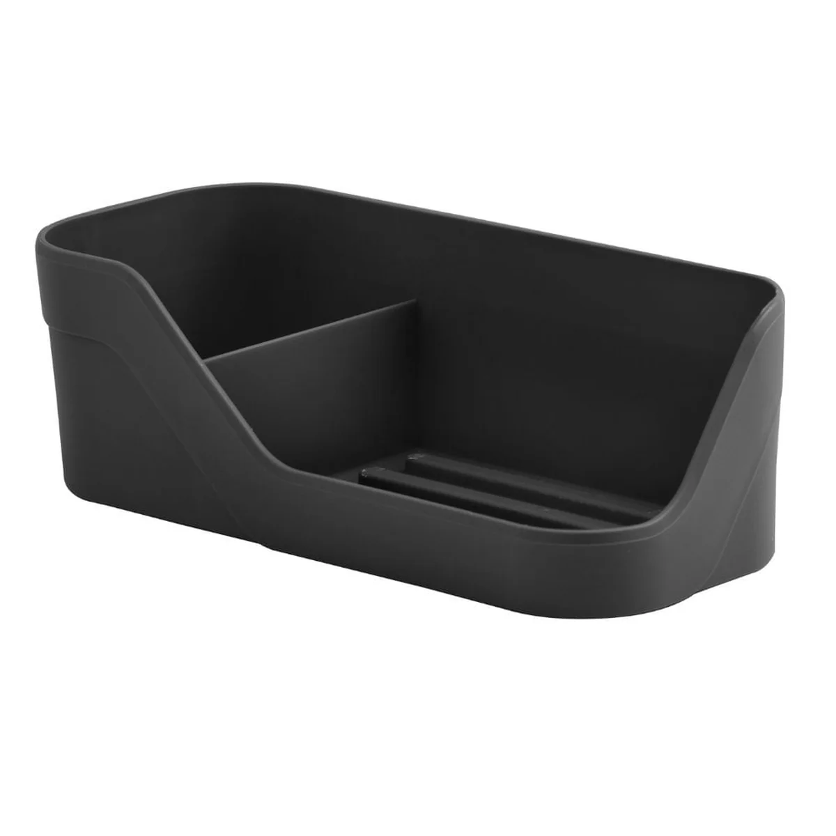 Porta Detergente e Bucha para Cozinha Preto Ou Trium Compacto - imagem 1