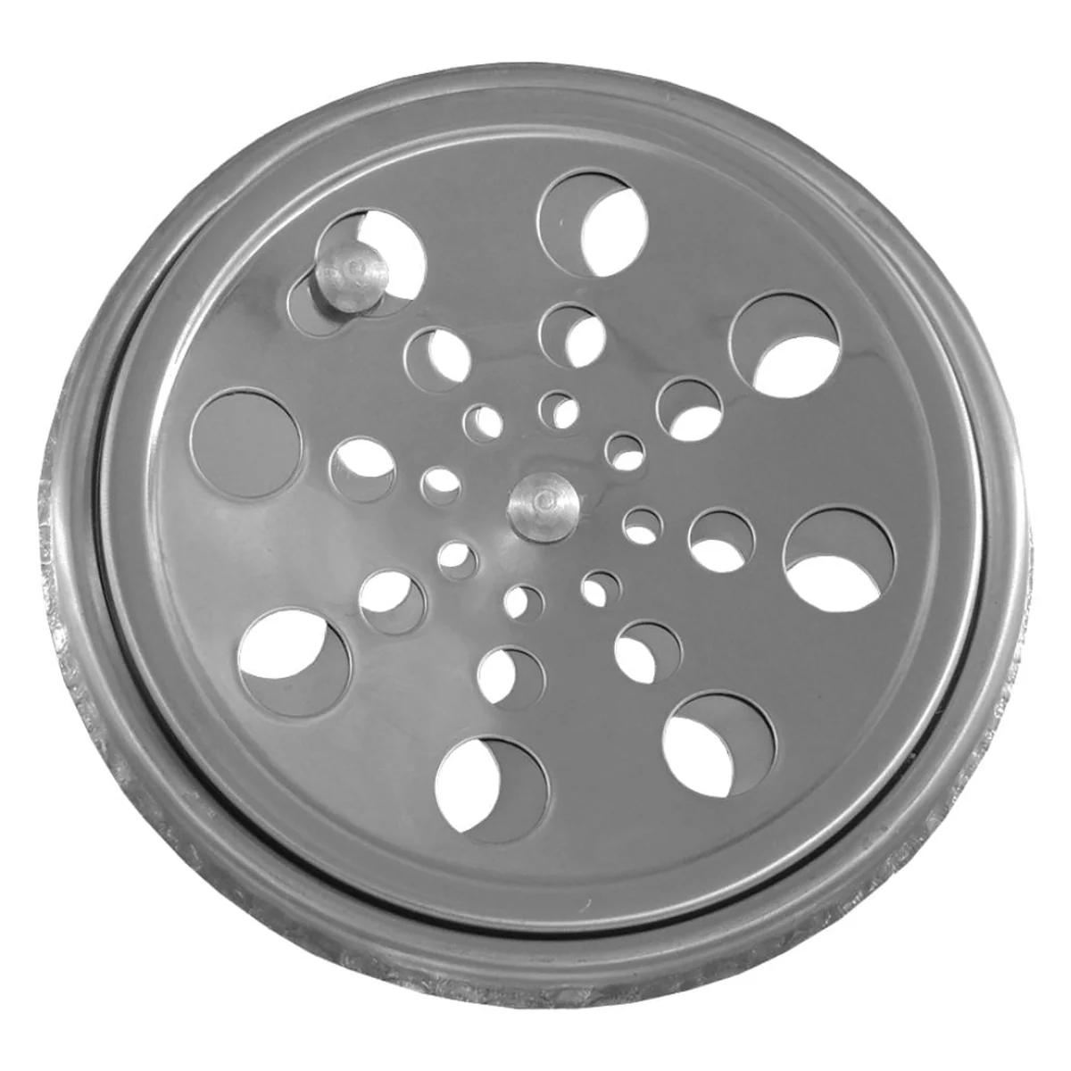 Grelha Redonda Abre e Fecha com Caixilho Inox Overtime - imagem 1