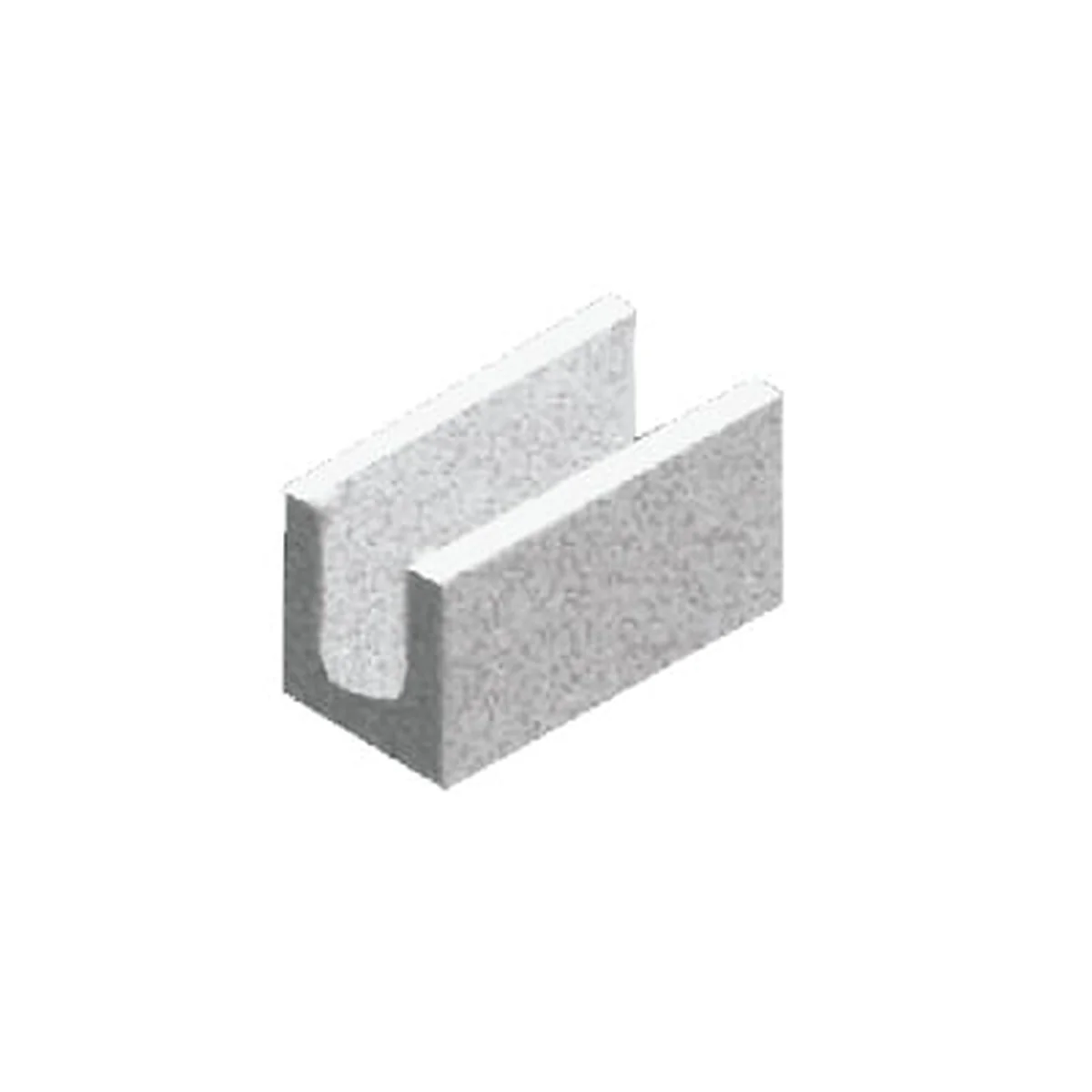 Canaleta de Concreto Vedação 14x19x39cm Pavibloco - imagem 1