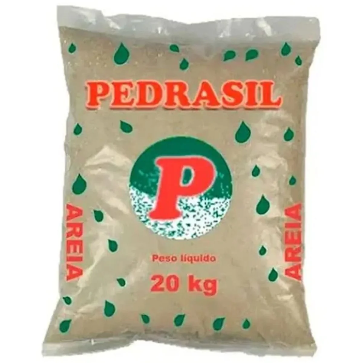 Areia Média 20Kg Pedrasil - imagem 1