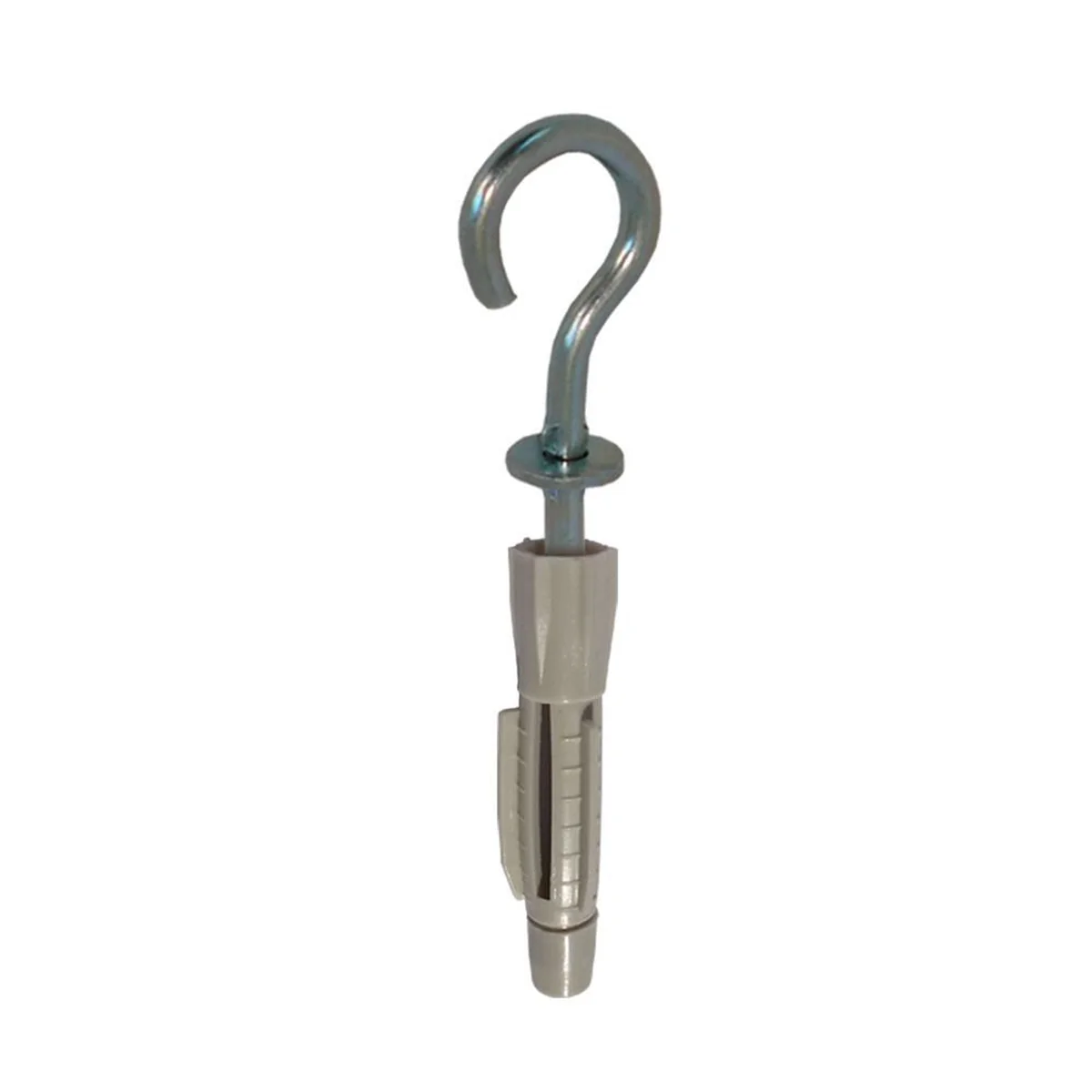 Gancho 4,4x72mm com Bucha 8mm com Aba para Bloco Oco 2 Peças - imagem 1