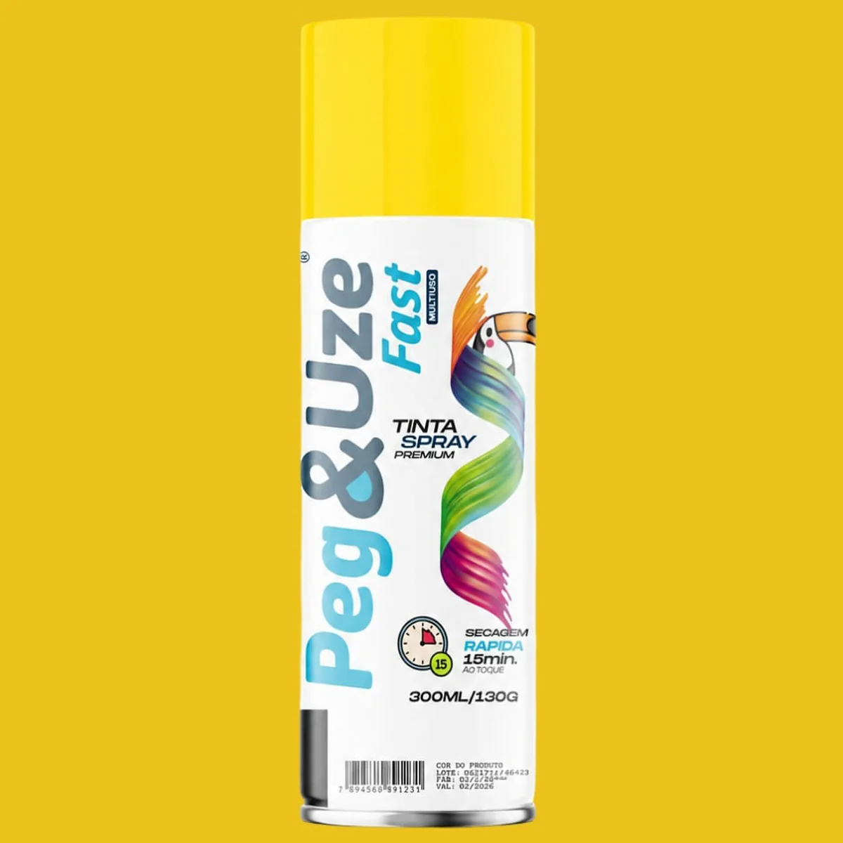 Tinta Spray Uso Geral 300ml Peg e Use - imagem 1