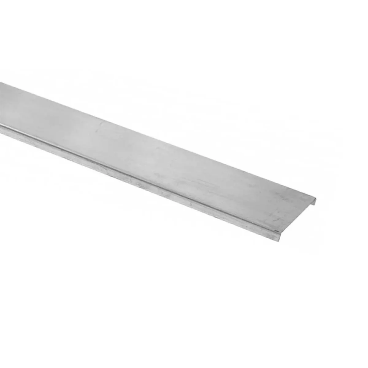 Tampa Eletrocalha Encaixe 50mm Aço Galvanizado Eletrolítico - imagem 1