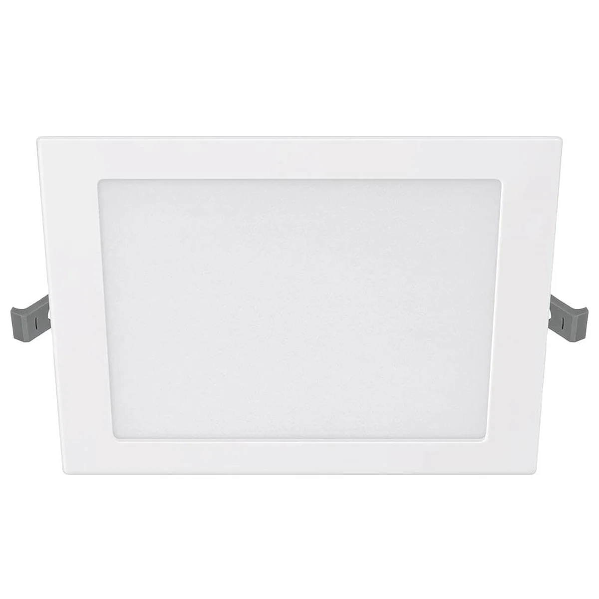 Plafon Embutir Quadrado 18W 3000K Luz Amarela Bivolt 22,5cm Philips - imagem 1