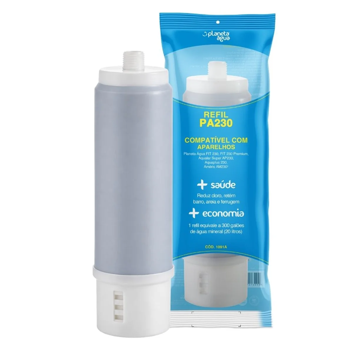 Refil para Filtro de Entrada PA230 FIT Planeta Água - imagem 1