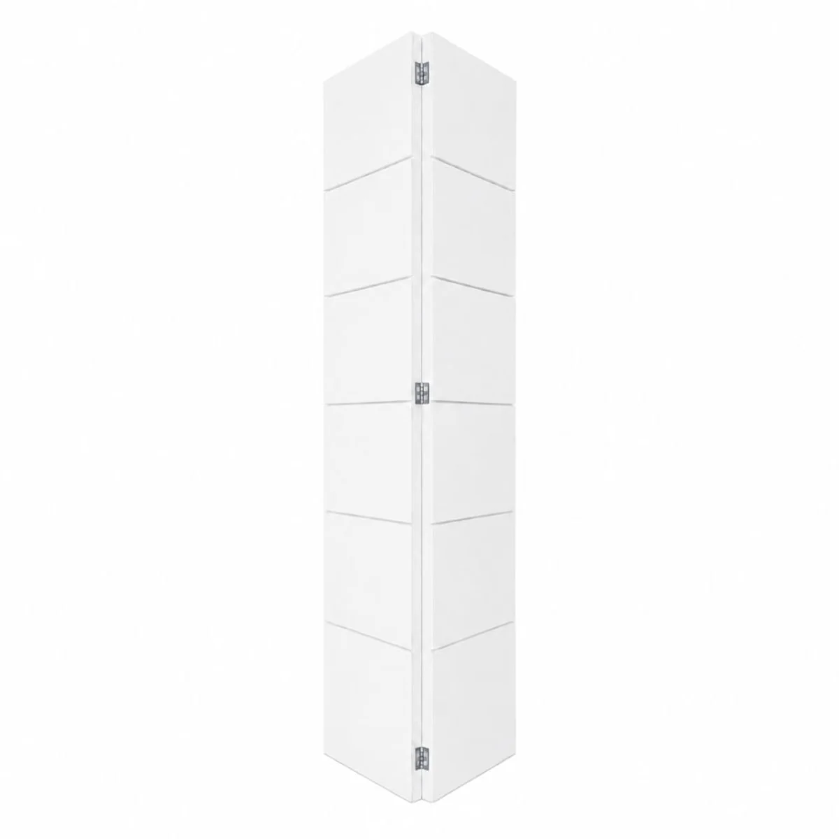 Porta Camarão Frisada Primer Branco com Ferragens 210x100cm - imagem 1