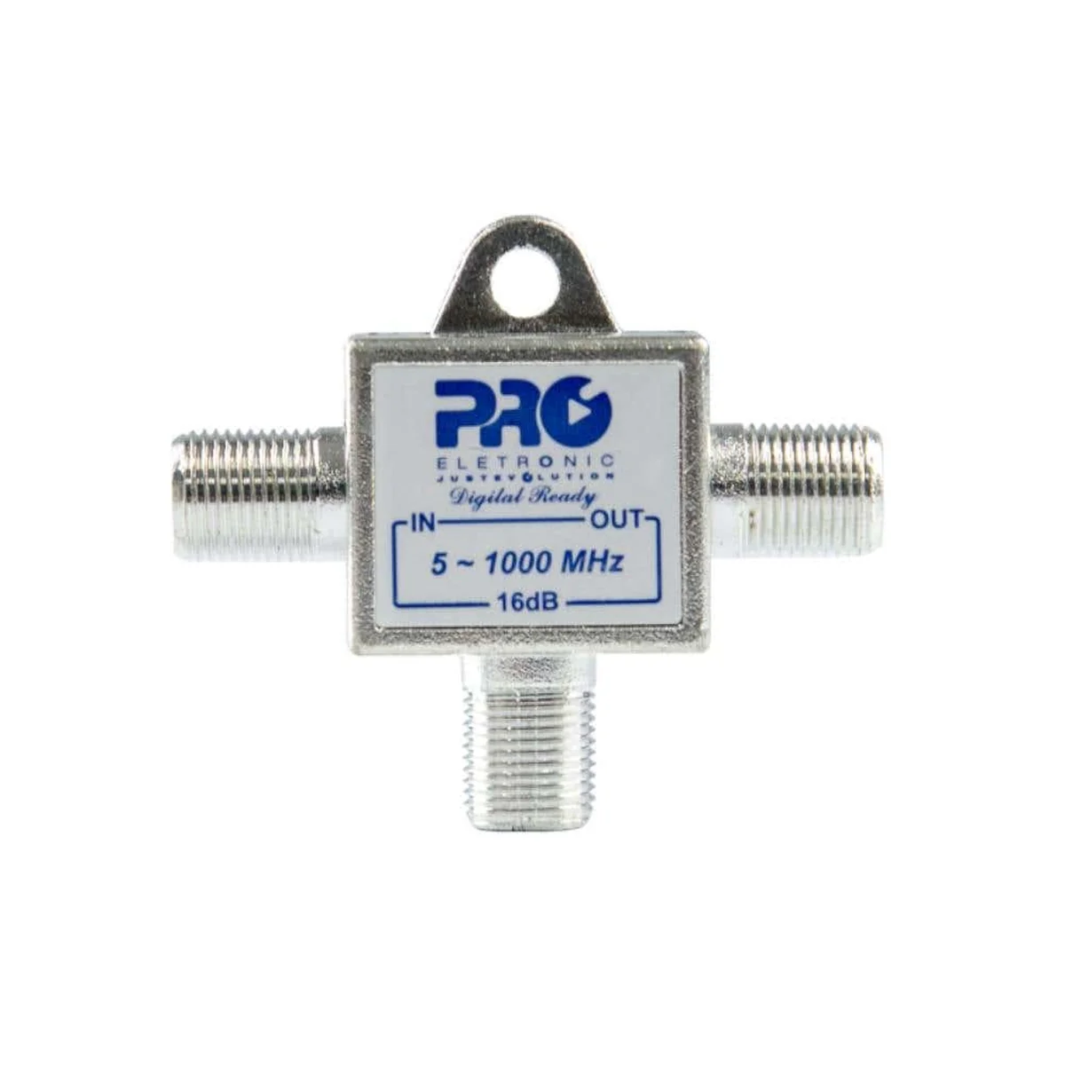 Divisor Antena T Tap 1GHz 16DB PQTT1216B Pro Eletronic - imagem 1