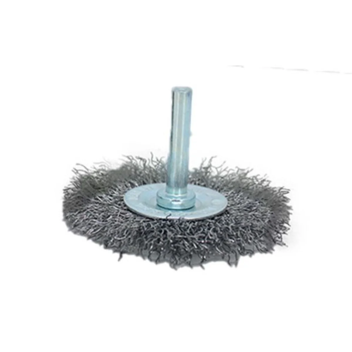 Escova de Aço Circular 1/4" com Haste Rayco - imagem 1