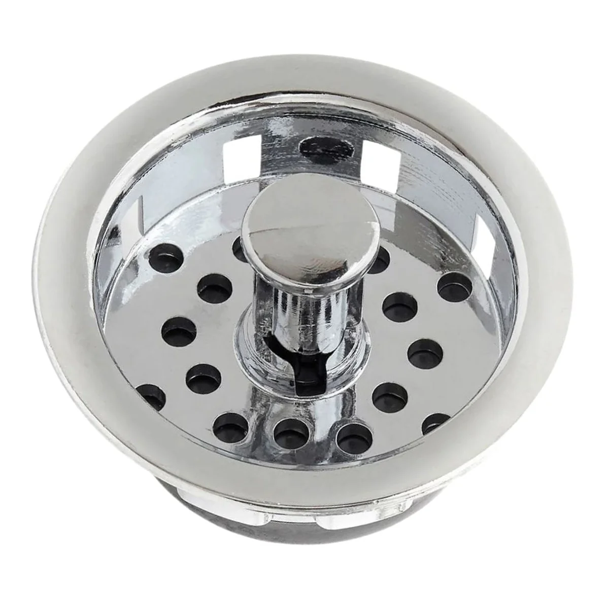 Cesto para Válvula Pia Americana Cromado 3.1/2" Rebouças - imagem 1