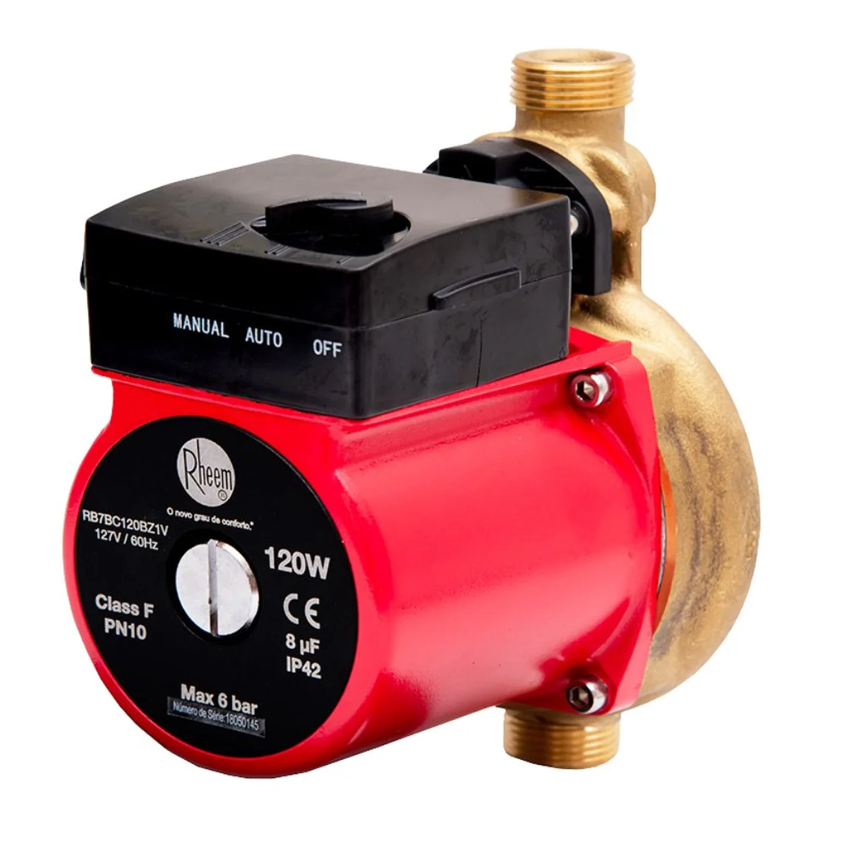 Bomba Pressurizadora de Circulação RB7 120W Rheem - imagem 1