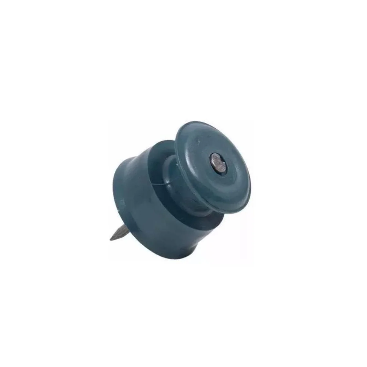 Roldana PVC Com Prego Baixa Tensão 30x30mm - imagem 1