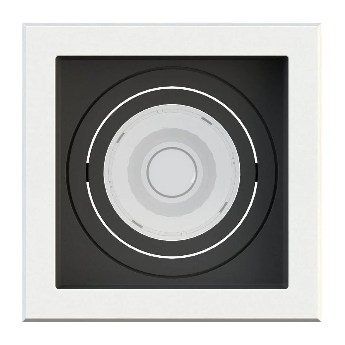 Spot Save Energy Sobrepor Quadrado Branco Recuado 1xPAR20 3852559 - imagem 1