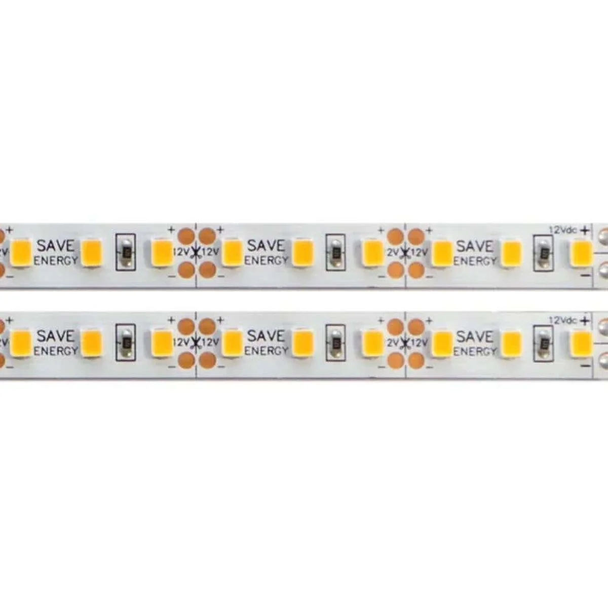 Fita LED 30W 3000K Luz Amarela 24V 5m IP20 3000lm IRC90 Save Energy - imagem 1