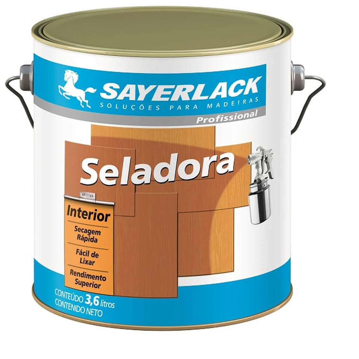 Seladora Solvente Transparente para Madeira Sayerlack - imagem 1