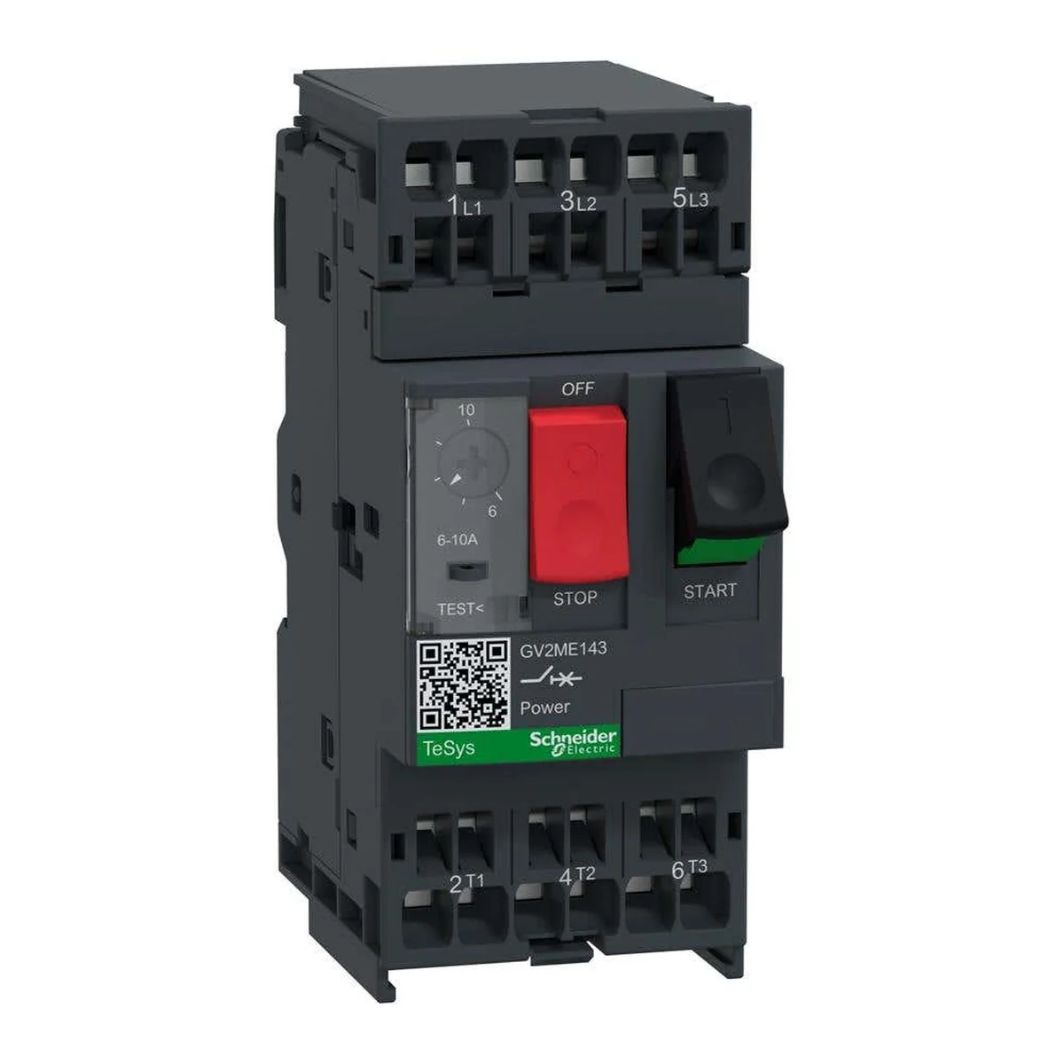 Disjuntor Motor Trifásico 6-10A GV2ME14 Schneider - imagem 1