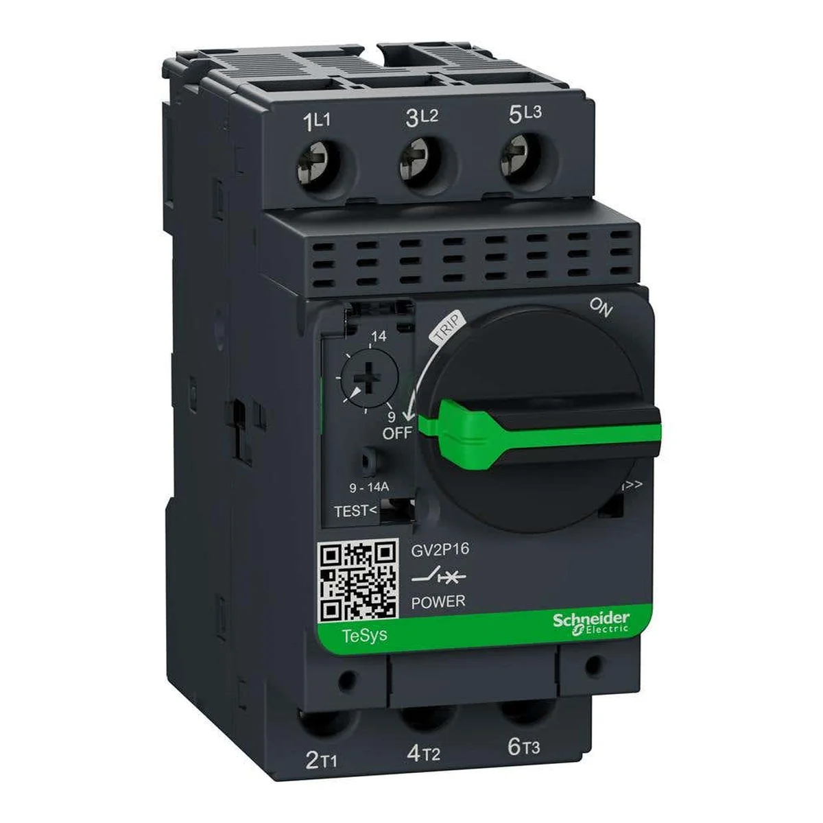 Disjuntor Motor Trifásico 9-14A GV2P16 Schneider - imagem 1