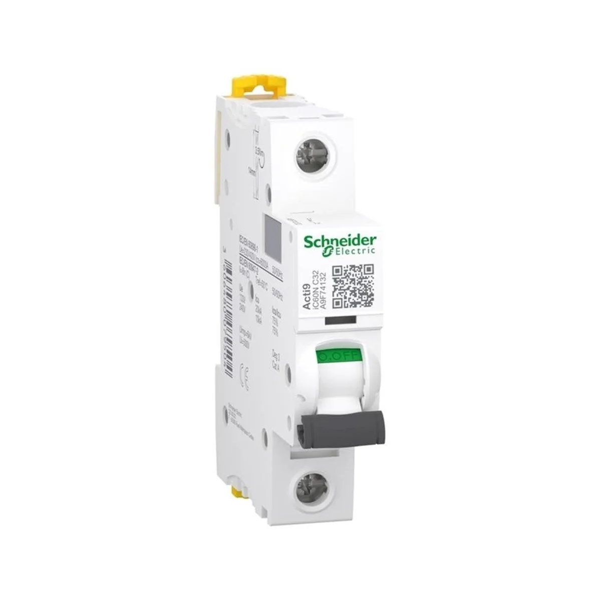 Disjuntor Monopolar 32A Curva C 127/230V 6kA A9F74132 Schneider - imagem 1