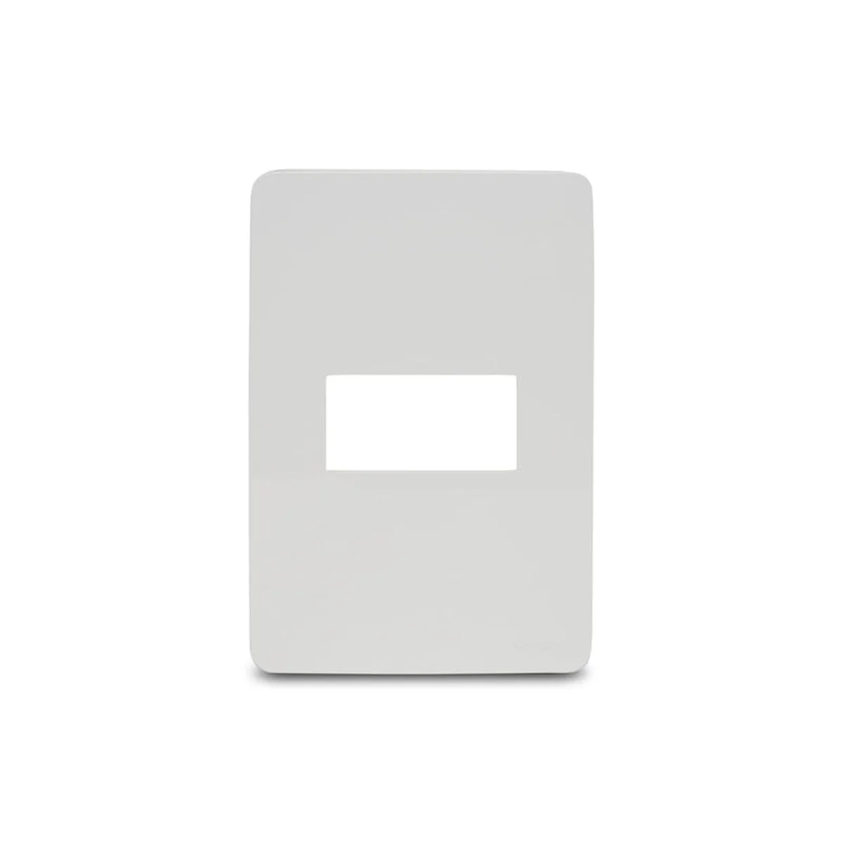 Placa 1 Posto 4x2 sem Suporte Branca Orion - imagem 1
