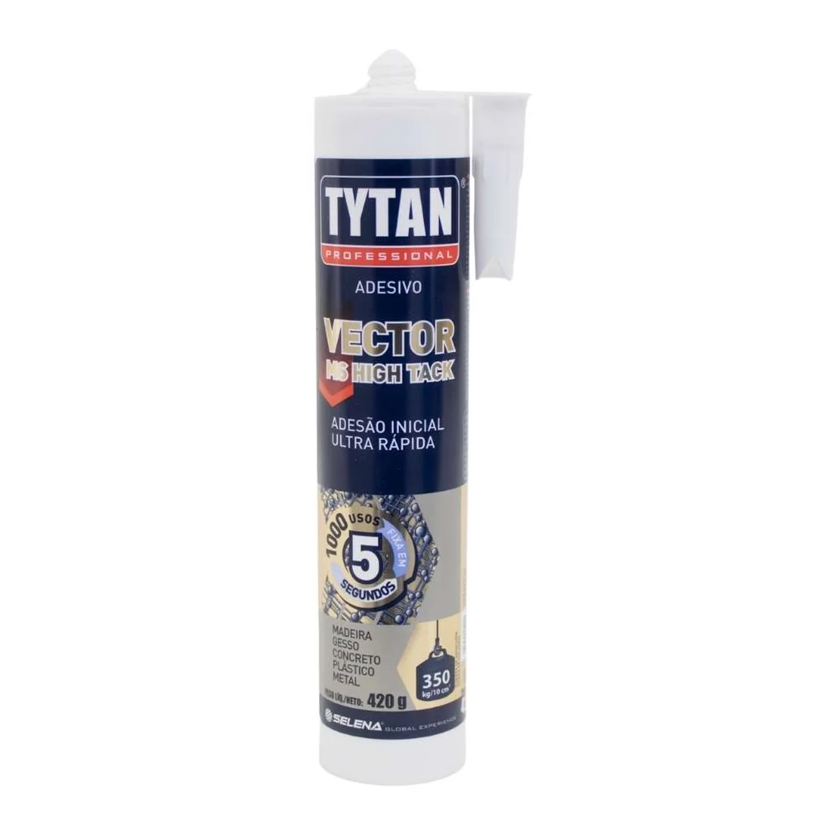 Selante Adesivo Vector High Tack Branco 420g Tytan - imagem 1