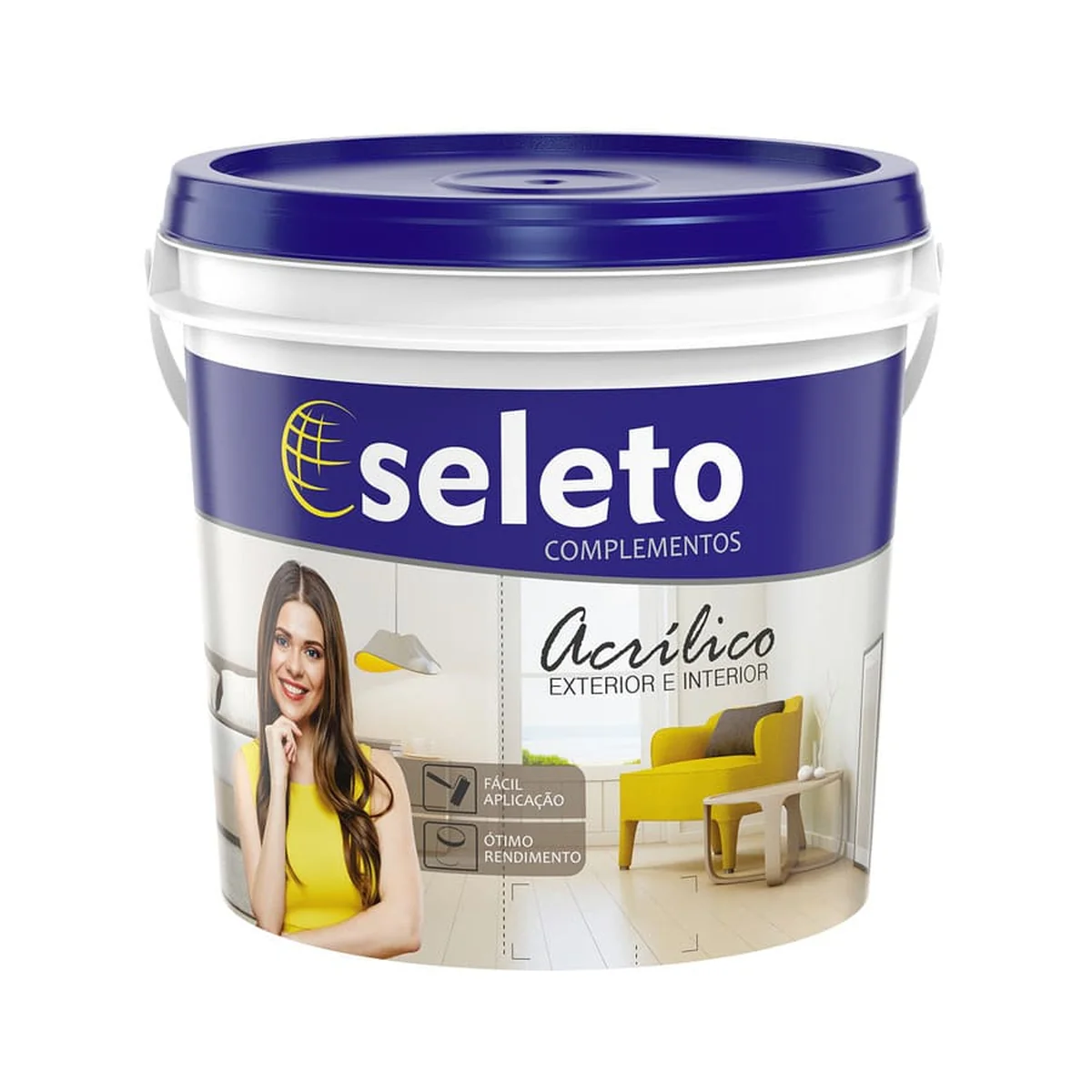 Selador Acrílico Cinza Arpoador 14L Seleto - imagem 1