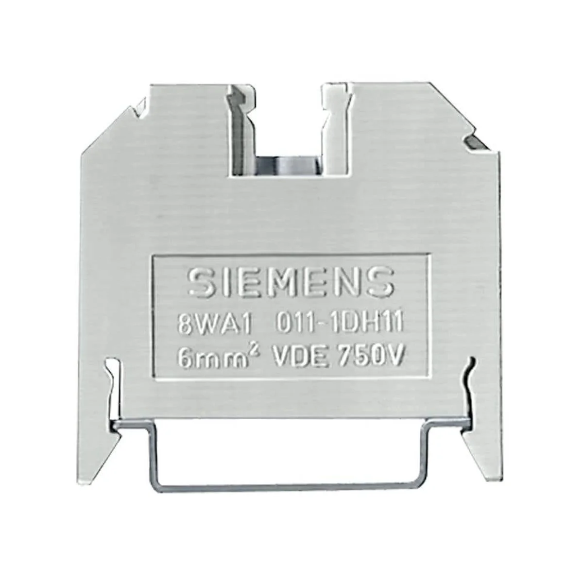 Borne de Passagem 1 Polo Para Cabo 6mm² 8WA1 011-1DH11 Siemens - imagem 1