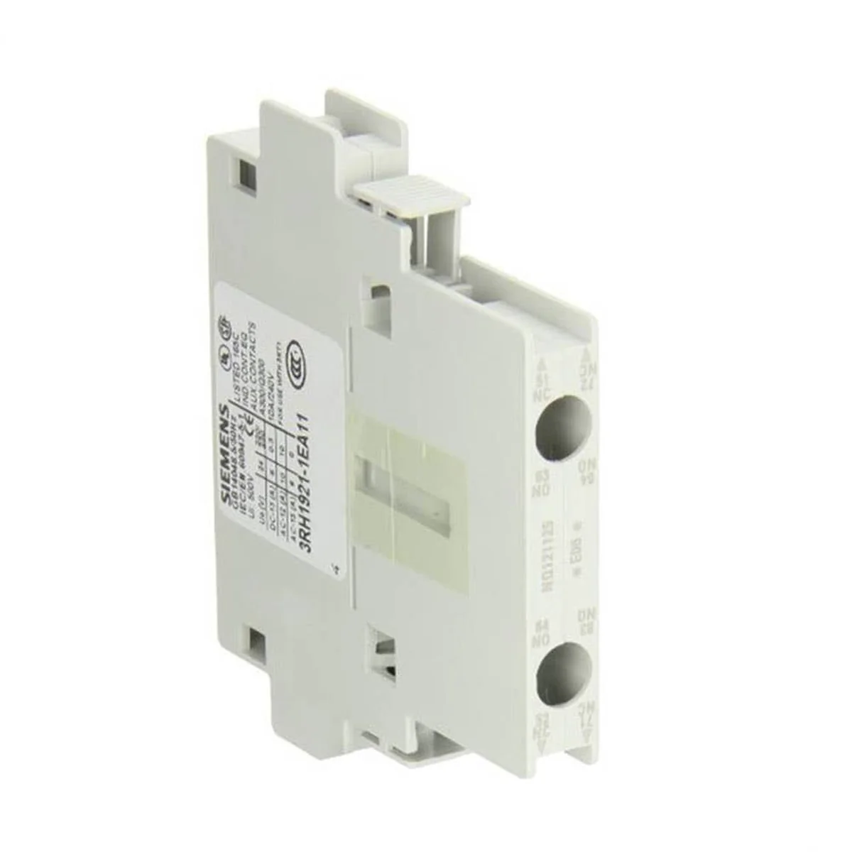 Bloco Contato Lateral 1NA+1NF 3RT106 e 3RT107 3RH1921-1EA1 Siemens - imagem 1