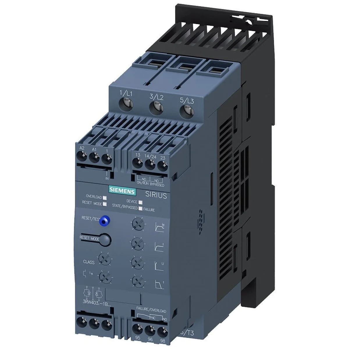 Soft Starter Partida Suave 45A 200-460V 3RW40361BB14 Siemens - imagem 1