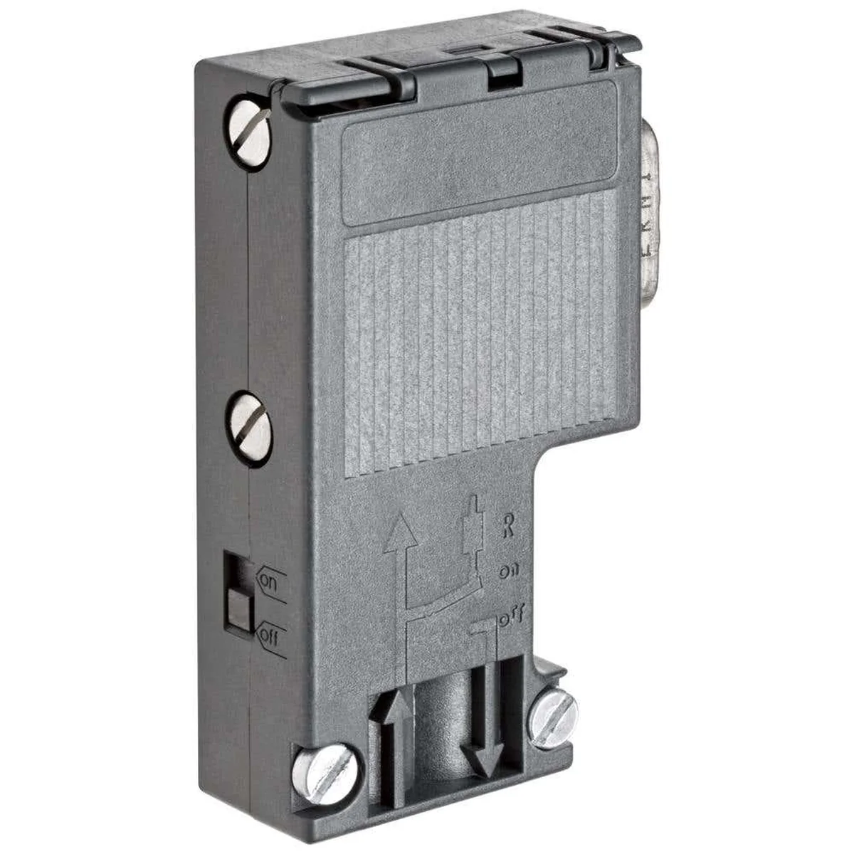 Conector Profibus 90 Graus Sem Interface PG 6ES79720BA120XA0 Siemens - imagem 1