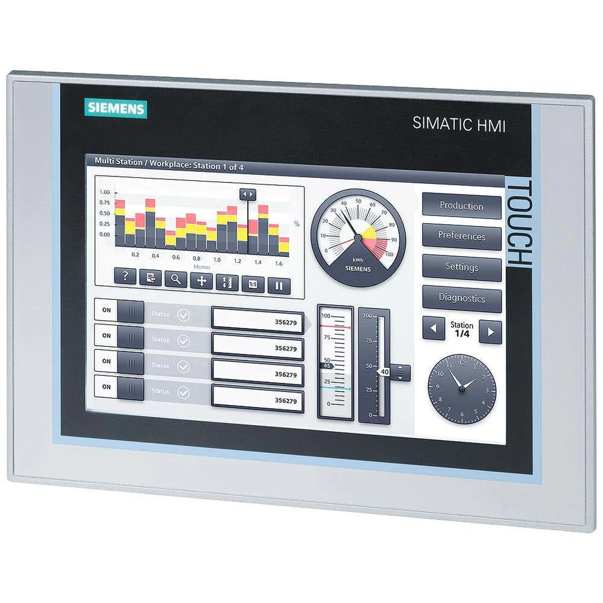 IHM Painel SIMATIC TP9006AV21240JC010AX0 Siemens - imagem 1