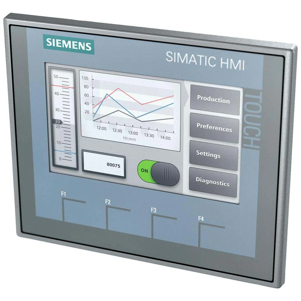 IHM KTP400 BASIC 4" COLOR PN6AV21232DB030AX0 Siemens - imagem 1