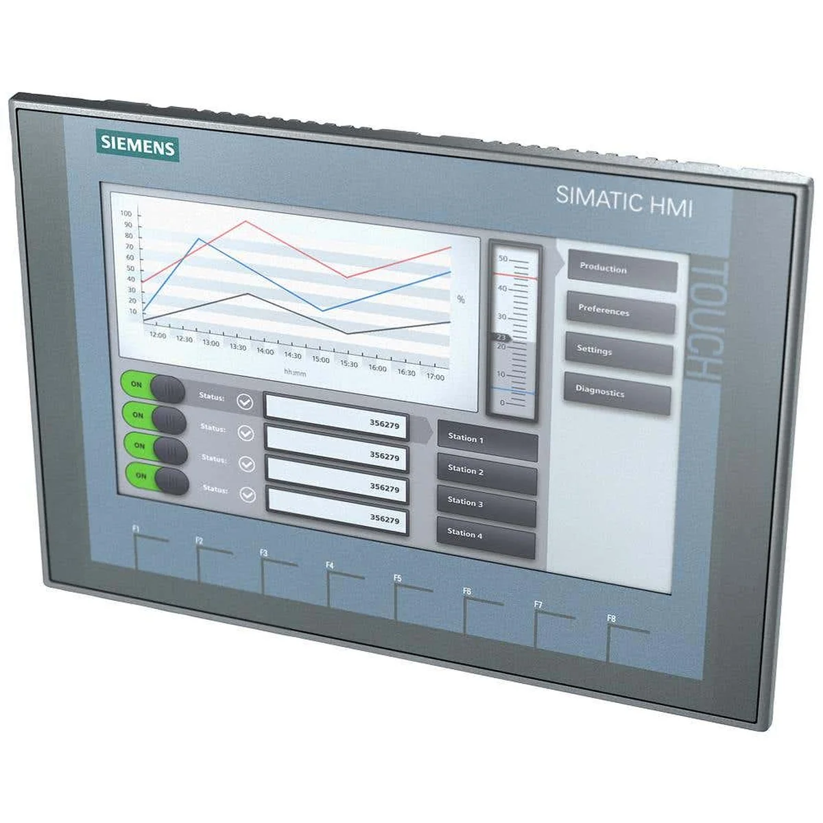 IHM KTP900 BASIC 9 PN 6AV21232JB030AX0 Siemens - imagem 1