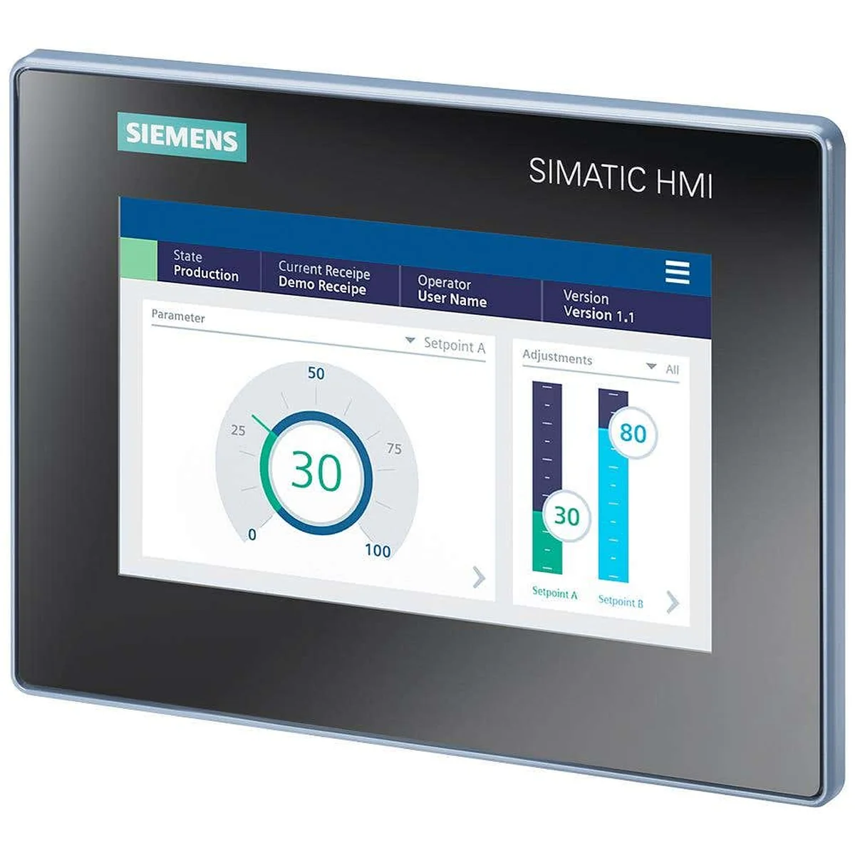 IHM MTP700 UNIFIED BASIC 6AV21233GB320AW0 Siemens - imagem 1