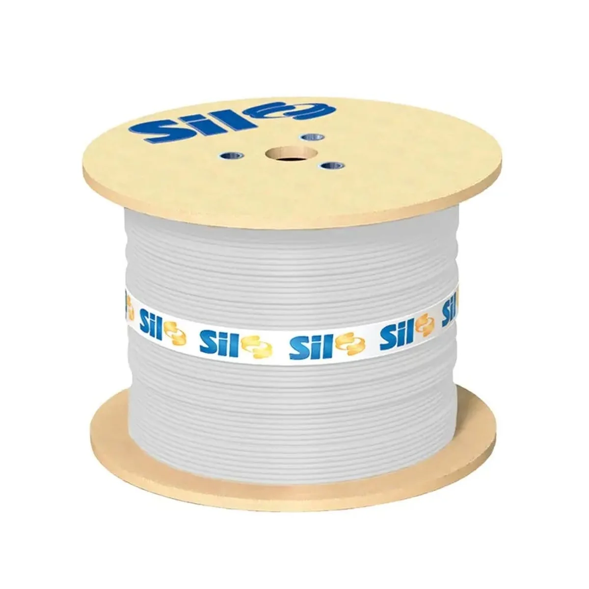 Carretel 800 Metros Cabo Flexível 4mm² Branco 750V Sil - imagem 1