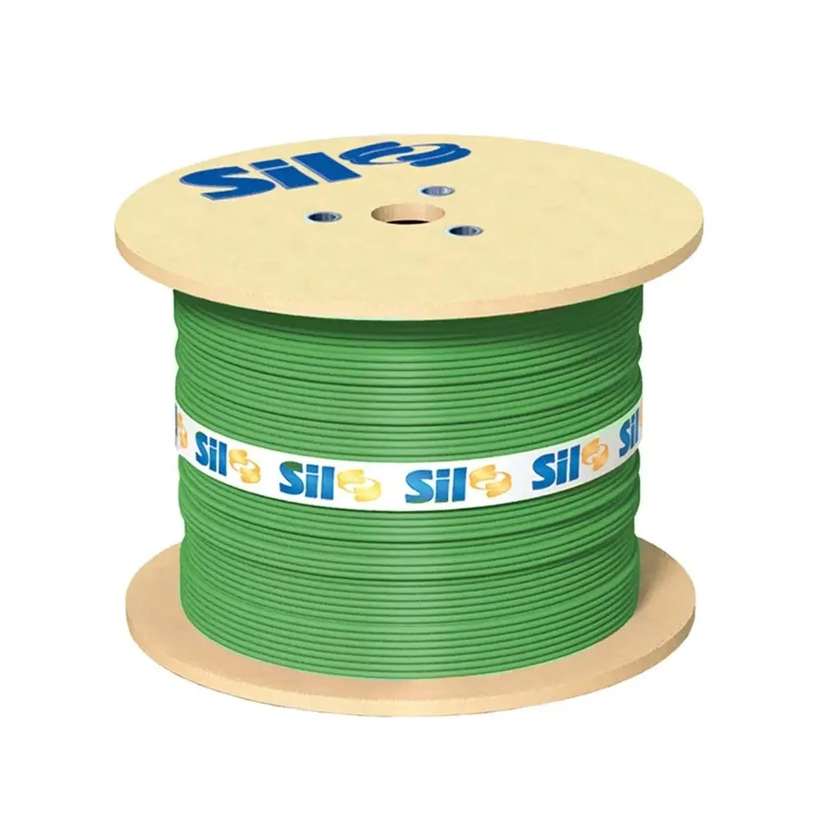 Carretel 800 Metros Cabo Flexível 4mm² Verde 750V Sil - imagem 1