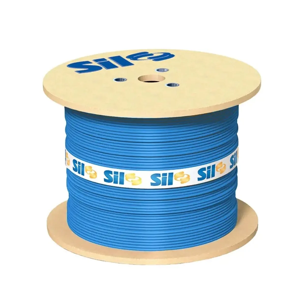 Carretel 350 Metros Cabo Flexível 10mm² Azul 750V Sil - imagem 1