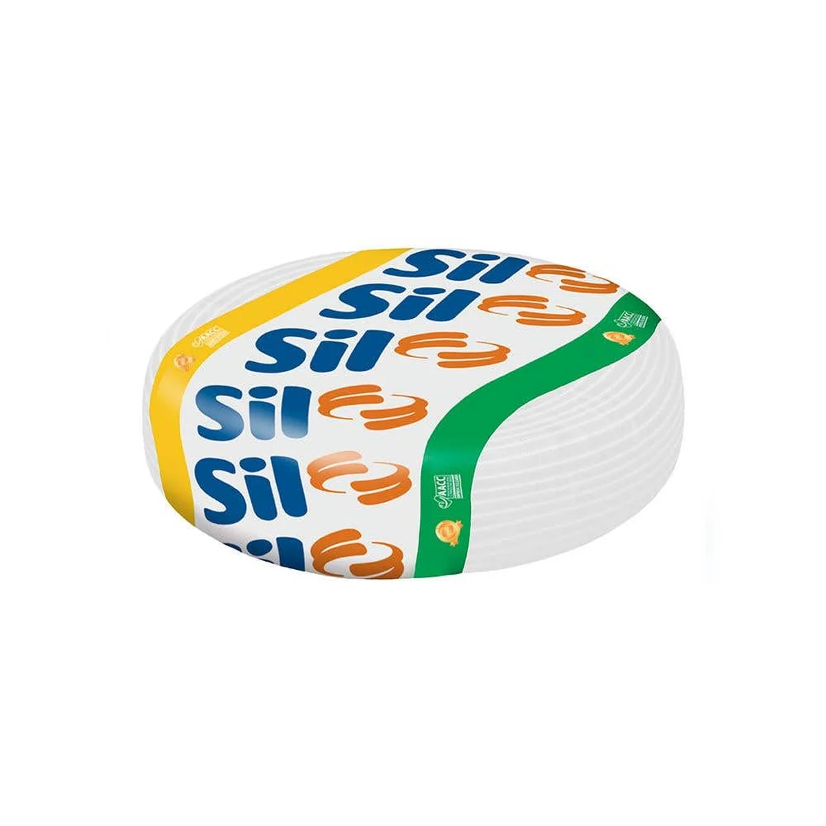 Rolo 100 Metros Cabo Flexível 16mm² Branco 750V Sil - imagem 1