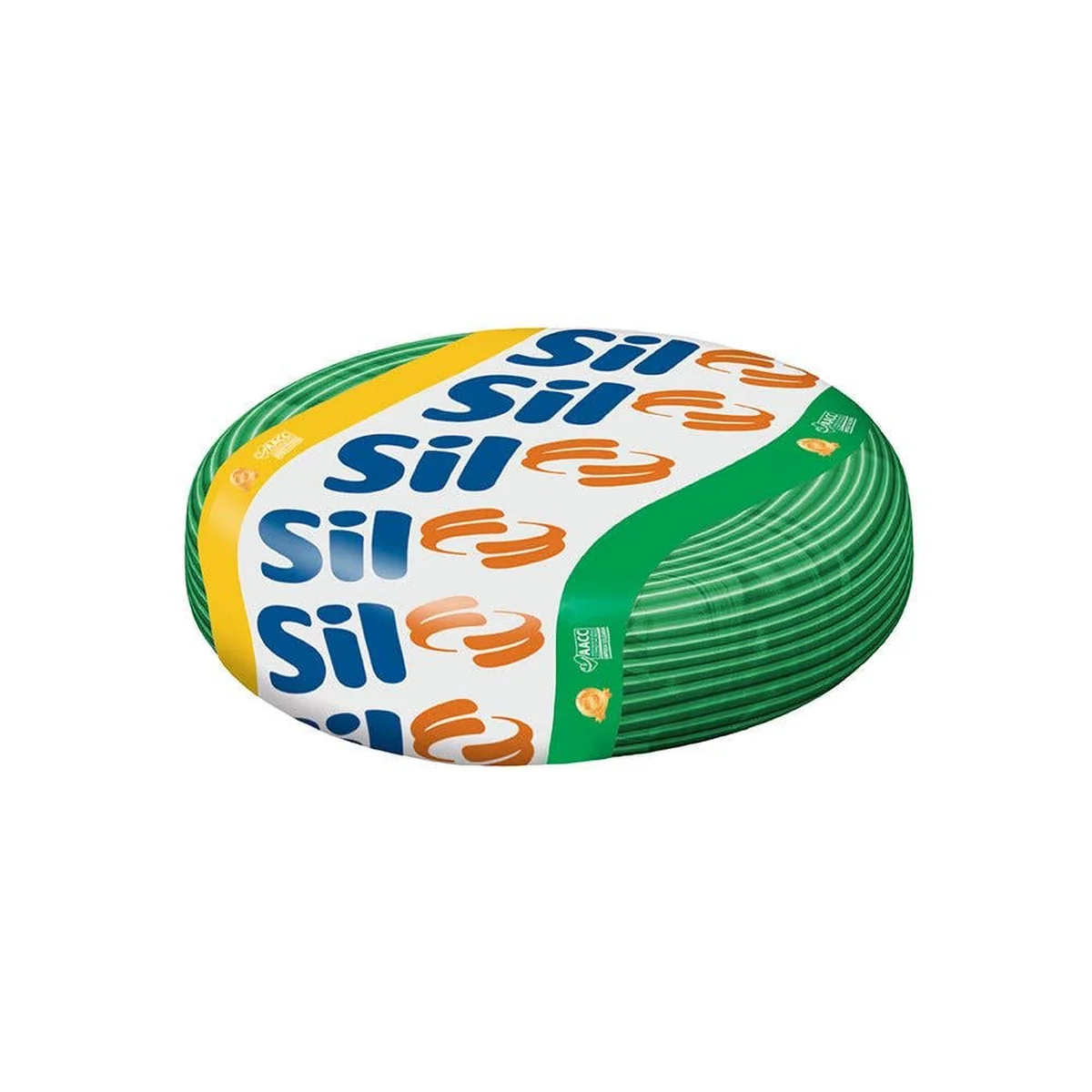 Rolo 100 Metros Cabo Flexível 16mm² Verde 750V Sil - imagem 1