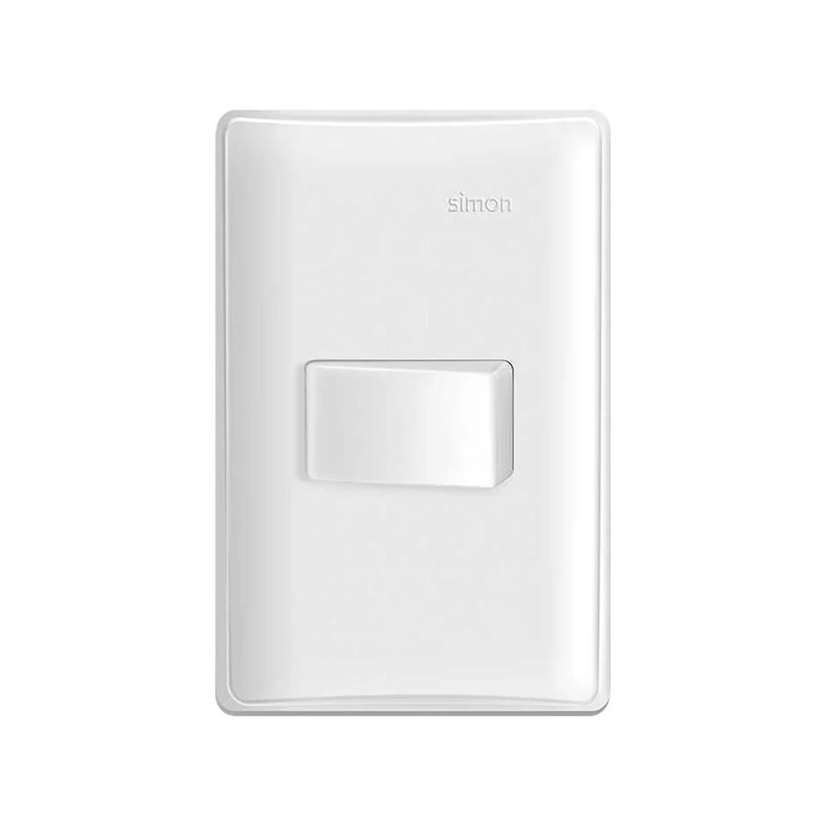 Conjunto Interruptor Simples Branco Linha 19 1993130 Simon - imagem 1