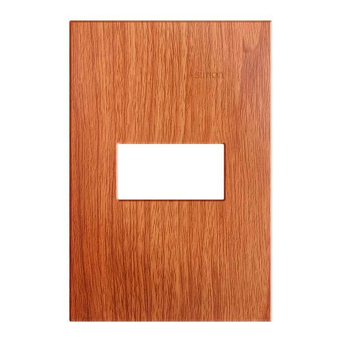 Placa Linha S35 2x4" Para 1 Módulo Horizontal Carvalho 3561141 Simon - imagem 1